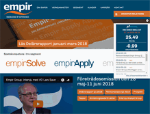 Tablet Screenshot of empir.com