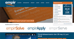 Desktop Screenshot of empir.se